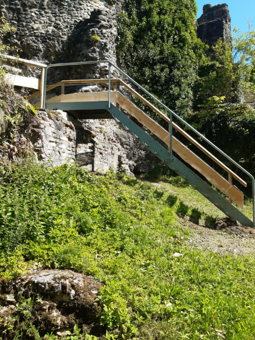 Burgruine Alttrauchburg wieder begehbar!
